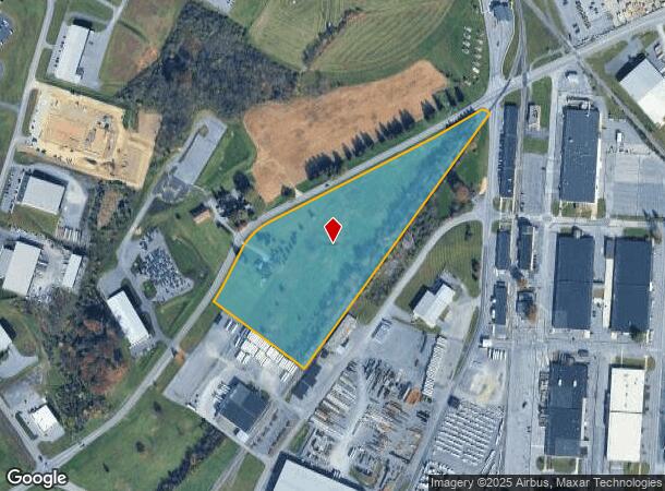  Coffey Ave, Chambersburg, PA Parcel Map