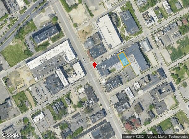  3150 Woodward Ave, Detroit, MI Parcel Map