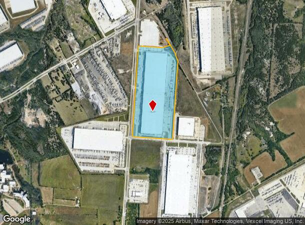 9890 Bonnie View Rd, Dallas, TX Parcel Map