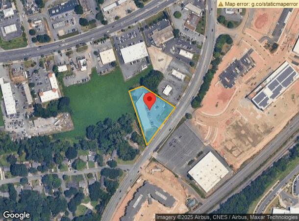  228 Eastway Dr, Charlotte, NC Parcel Map