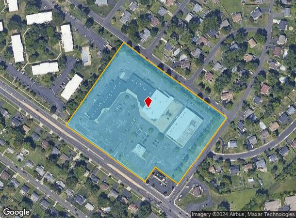  1555 W Street Rd, New Hope, PA Parcel Map