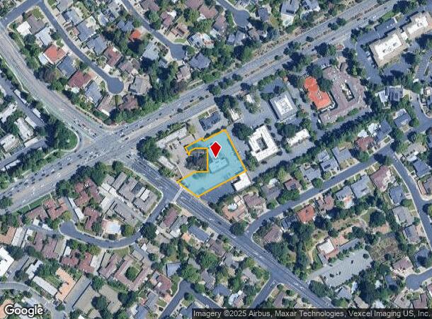  Walnut Ave, Walnut Creek, CA Parcel Map