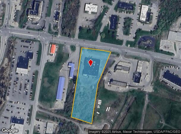  350 Kennedy Memorial Dr, Waterville, ME Parcel Map