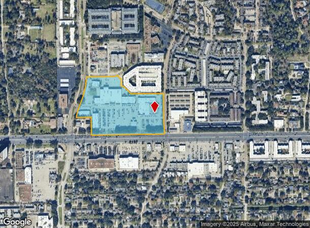 9600 Westheimer Rd, Houston, TX Parcel Map