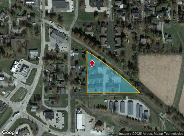 404 E Maple St, Le Roy, IL Parcel Map