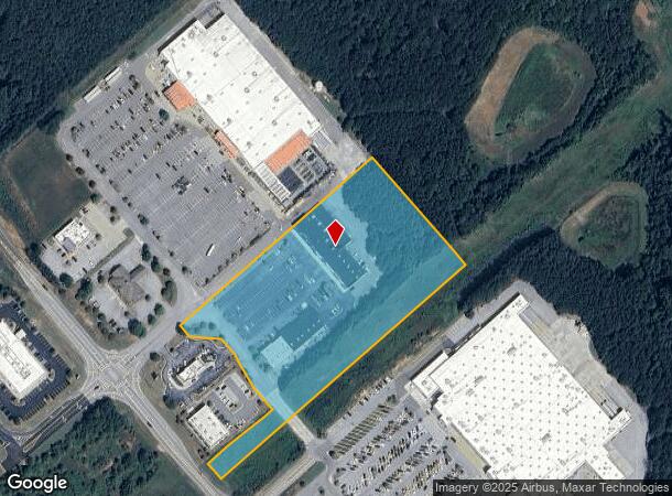 2120 W Spring St, Monroe, GA Parcel Map