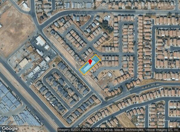 6220 Dodd St, Las Vegas, NV Parcel Map