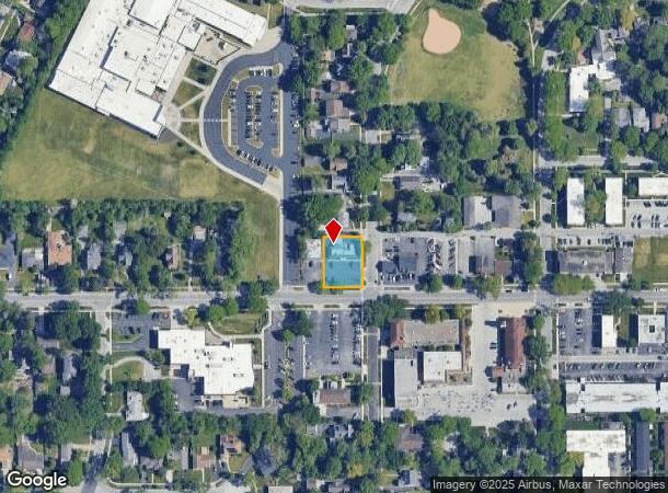  2743 Flossmoor Rd, Flossmoor, IL Parcel Map