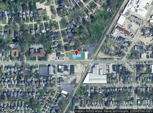  2106 W Sylvania Ave, Toledo, OH Parcel Map