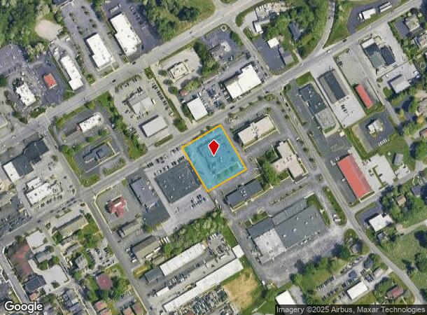  722 E Market St, West Chester, PA Parcel Map