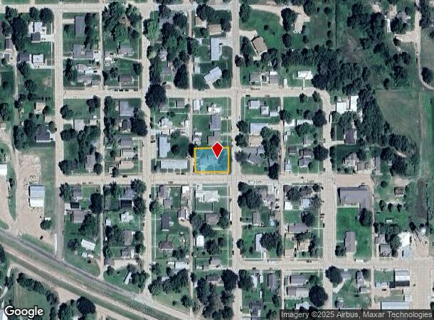  300 W Anthony St, Eustis, NE Parcel Map