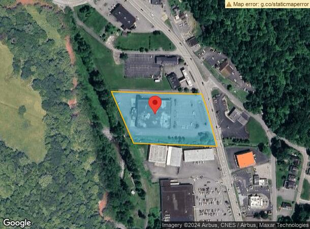  1751 Earl L Core Rd, Morgantown, WV Parcel Map