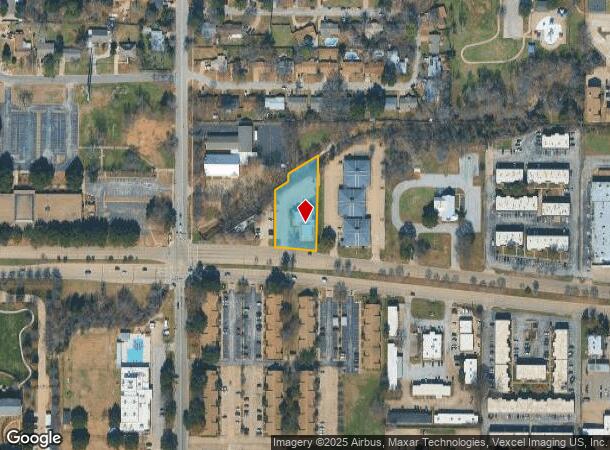  1141 W Pioneer Pkwy, Arlington, TX Parcel Map