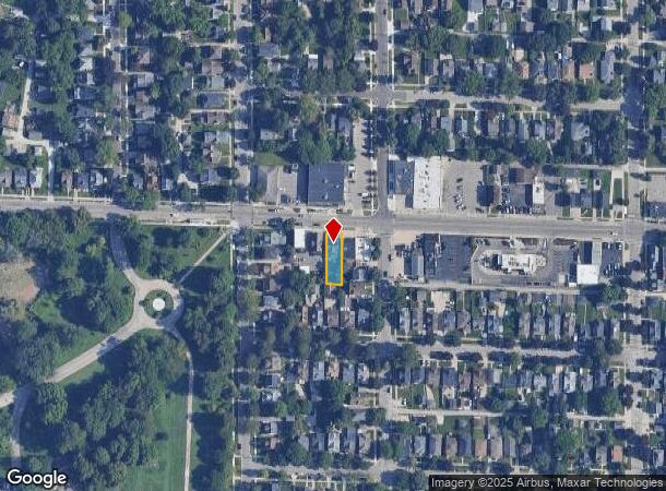  1212 Fulton St W, Grand Rapids, MI Parcel Map