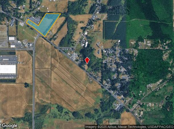 2833 Jackson Hwy, Chehalis, WA Parcel Map