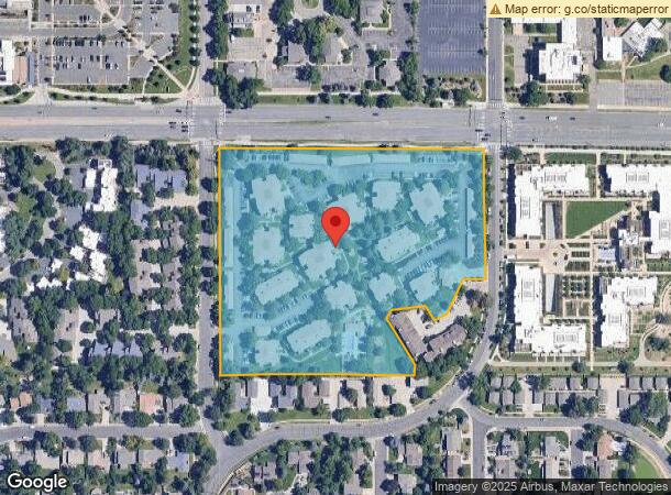  4810 Meredith Way, Boulder, CO Parcel Map