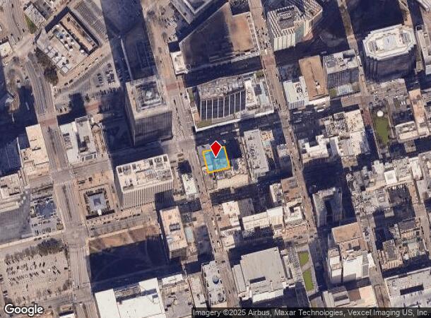  1302 Elm St, Dallas, TX Parcel Map