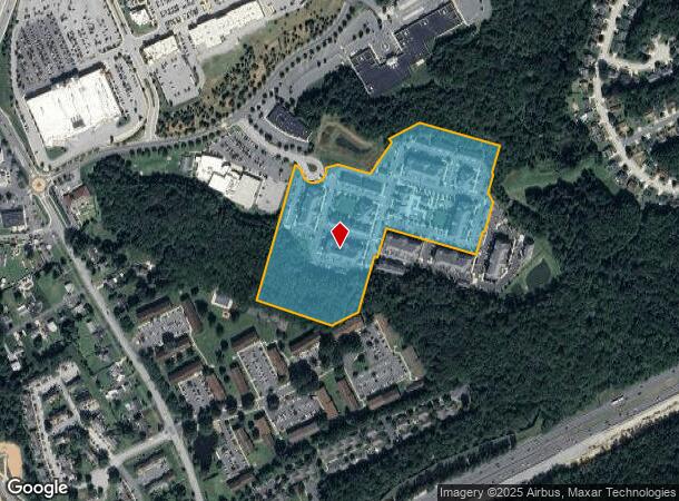 Walter Ward Blvd, Abingdon, MD Parcel Map