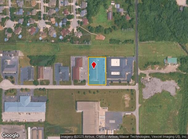 1290 Arrowhead Ct, Crown Point, IN Parcel Map