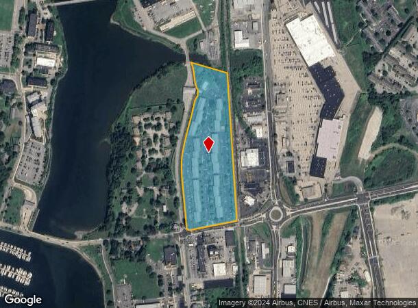  195 Admiral Kalbfus Rd, Newport, RI Parcel Map