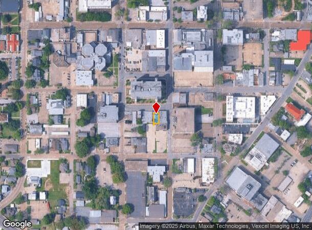  207 W Main St, Lafayette, LA Parcel Map