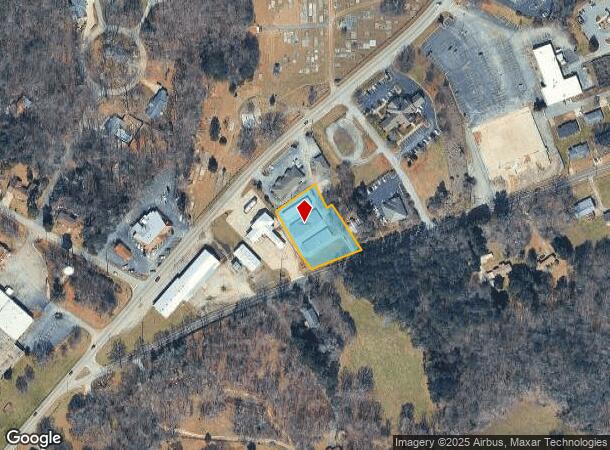 255 Railroad Ave, Clarkesville, GA Parcel Map
