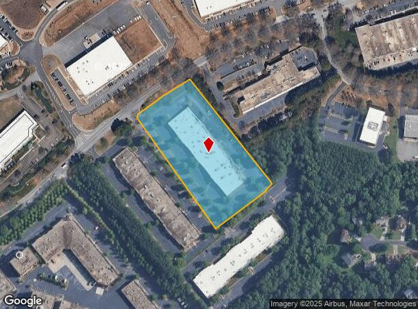 6435 Shiloh Rd, Alpharetta, GA Parcel Map