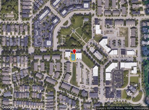 2159 Glebe St, Carmel, IN Parcel Map