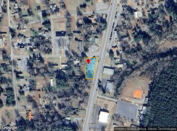 1487 Main St, Bonneau, SC Parcel Map