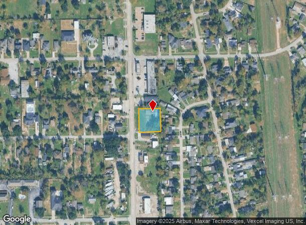 1615 Holland St, Houston, TX Parcel Map