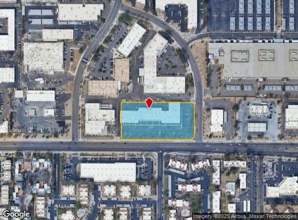 2090 E University Dr, Tempe, AZ Parcel Map