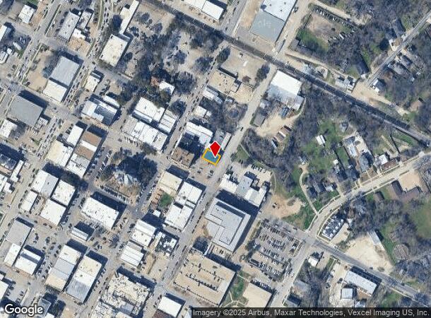  103 N Jackson St, Waxahachie, TX Parcel Map