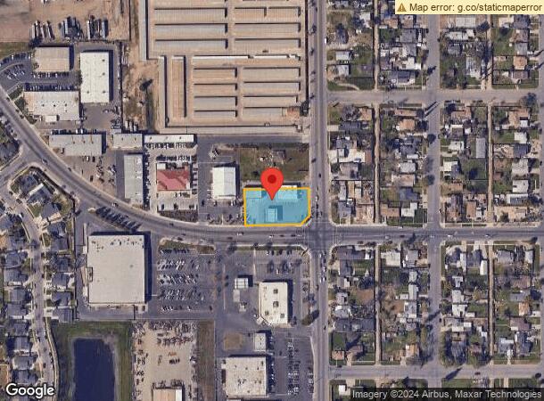  1414 W Tulare Ave, Visalia, CA Parcel Map