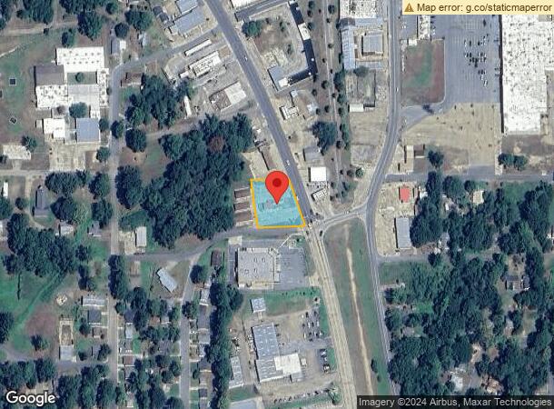  910 S Arkansas St, Springhill, LA Parcel Map