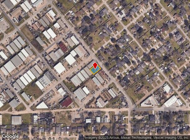  1804 Austin St, South Houston, TX Parcel Map