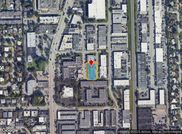 4750 Ne 10Th Ave, Oakland Park, FL Parcel Map