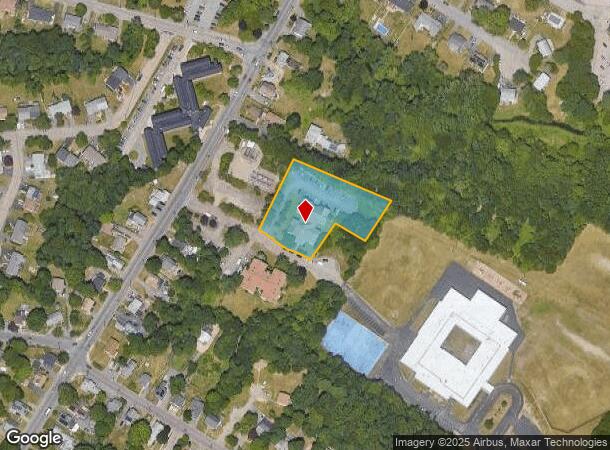 14 Thompson Dr, Randolph, MA Parcel Map