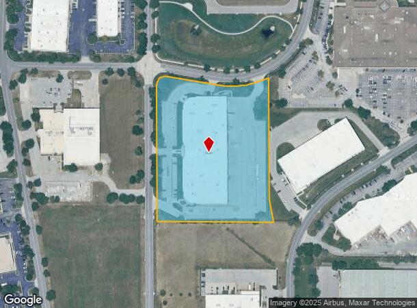  9705 Loiret Blvd, Lenexa, KS Parcel Map