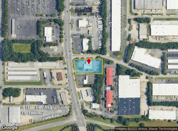 1849 Mountain Industrial Blvd, Tucker, GA Parcel Map