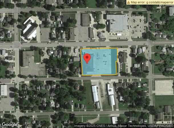  1108 Central Ave, Estherville, IA Parcel Map