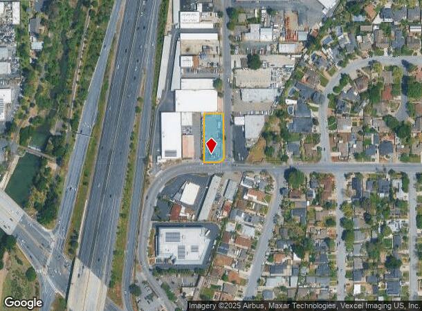 215 Curtner Ave, Campbell, CA Parcel Map