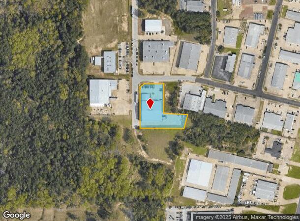 2020 Capital Dr, Tyler, TX Parcel Map