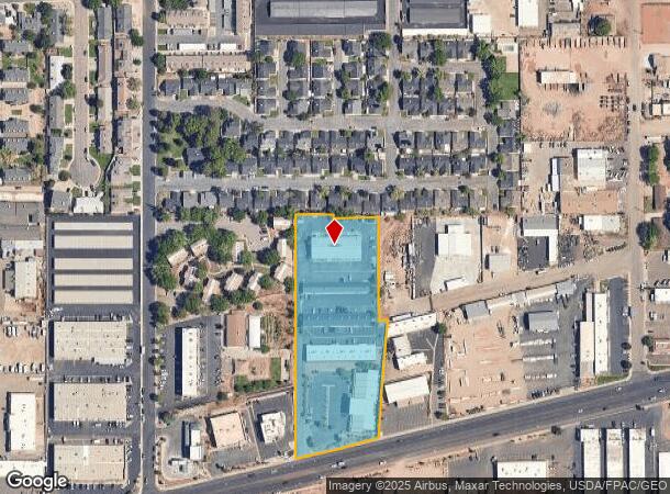 1234 W Sunset Blvd, Saint George, UT Parcel Map