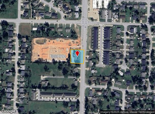  1624 S Dixieland Rd, Rogers, AR Parcel Map