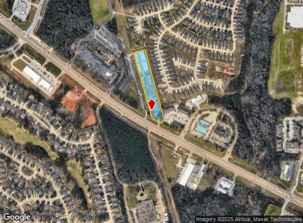 4300 W Davis St, Conroe, TX Parcel Map