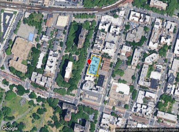 610 Trinity Ave, Bronx, NY Parcel Map
