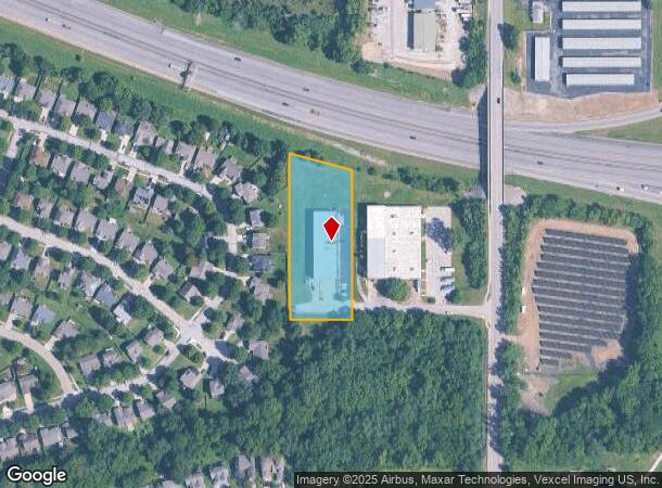 355 N Iowa St, Lawrence, KS Parcel Map