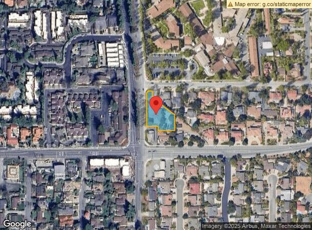  10050 N Foothill Blvd, Cupertino, CA Parcel Map