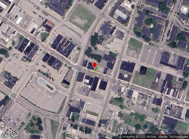  1215 Central Ave, Middletown, OH Parcel Map