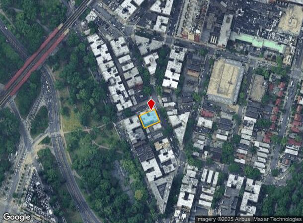  3216 Kossuth Ave, Bronx, NY Parcel Map